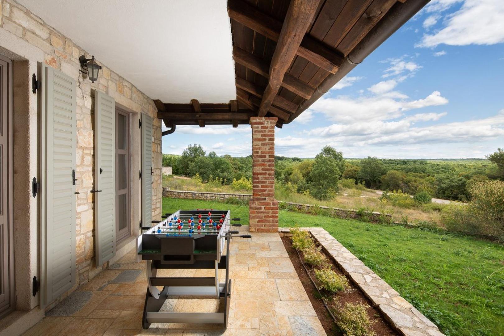 Rustic Villa Rubus & Sylbum With A Pool Sveti Lovreč Pazenatički Exterior foto